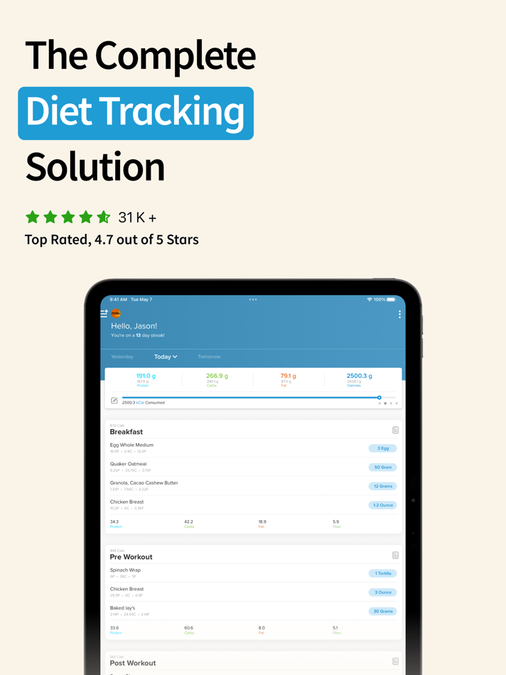 #1. My Macros+ | Macro Tracker (iOS) Ved: My Macros LLC