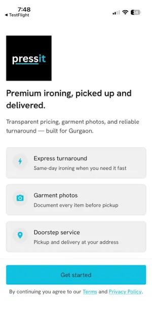 PressIt - Instant Ironing screenshot 2