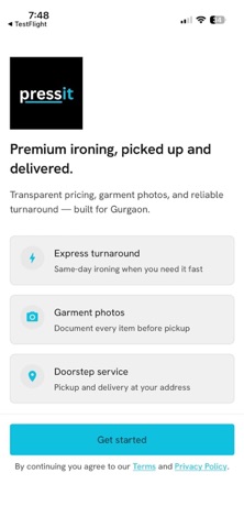 PressIt - Instant Ironing Screenshot 2 of 4
