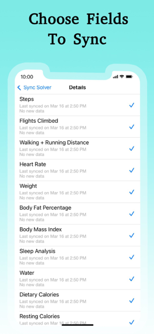 ‎Fitbit to Health Sync Solver Screenshot