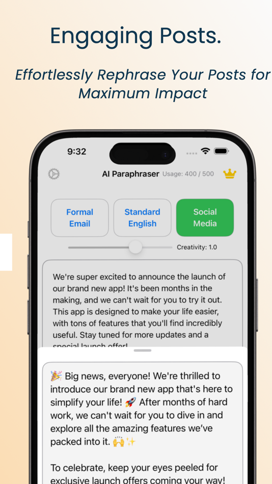 #4. Paraphrase tool bot (iOS) By: Mohammed Shokry