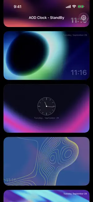 AOD Clock - StandBy screenshot 4