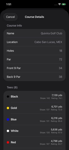 GolfTrax - Track Your Game Screenshot 5 of 6