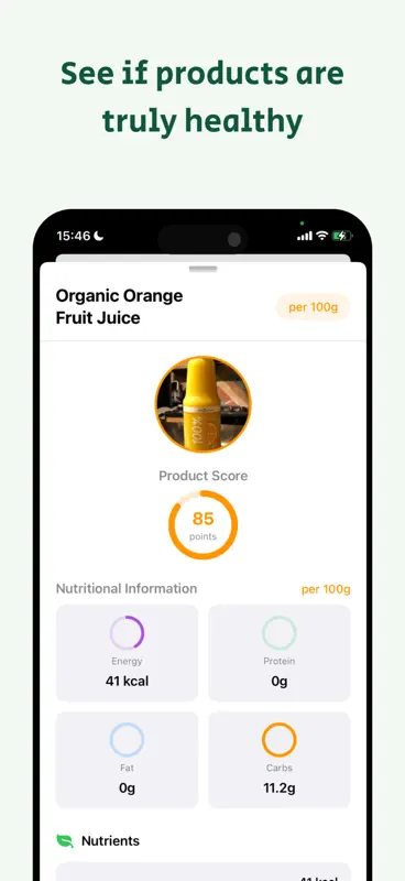 SafeEats: Food Label Scanner screenshot 3 of 4