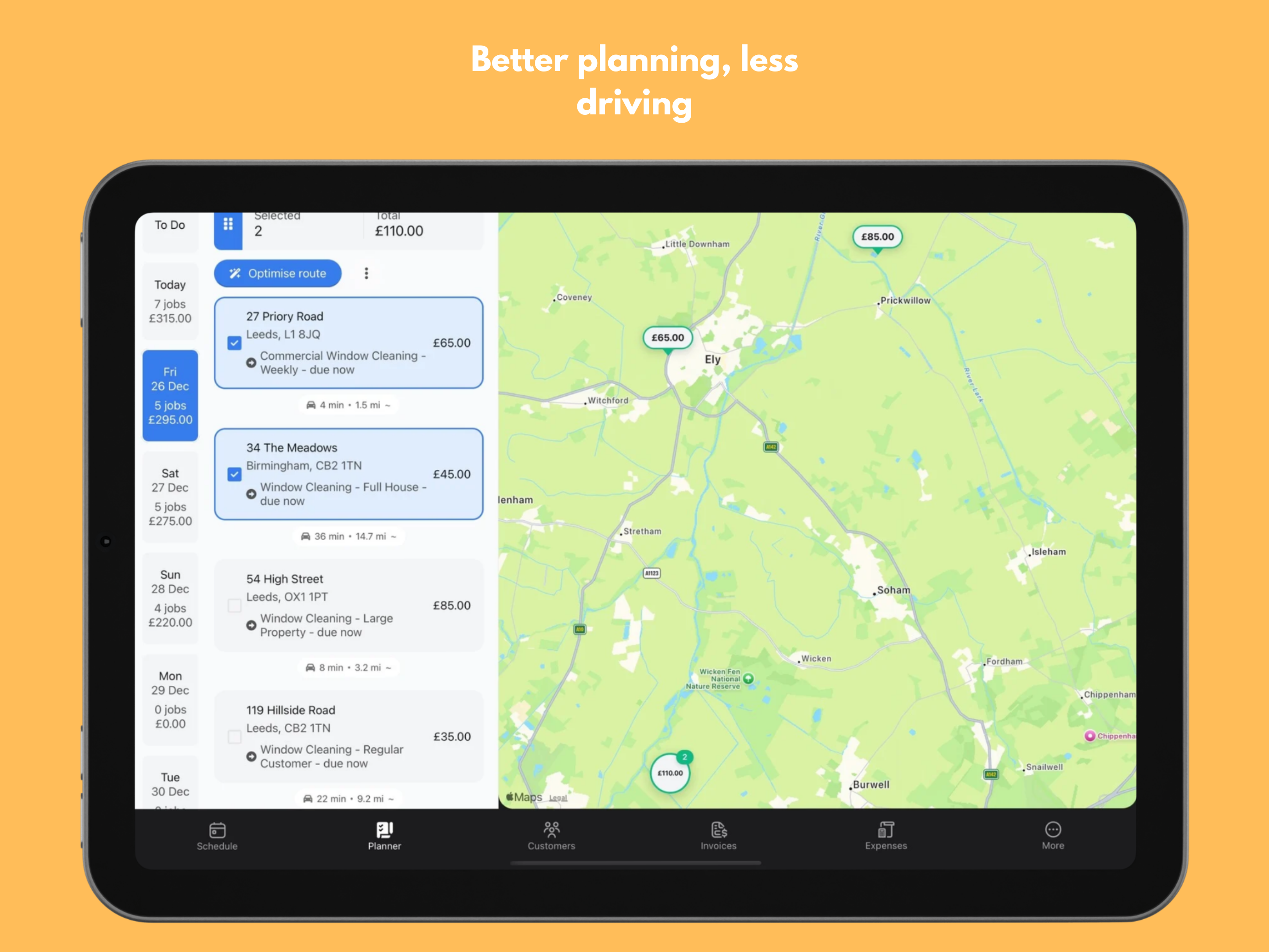 Scheduling Hero: Job Planner screenshot 8