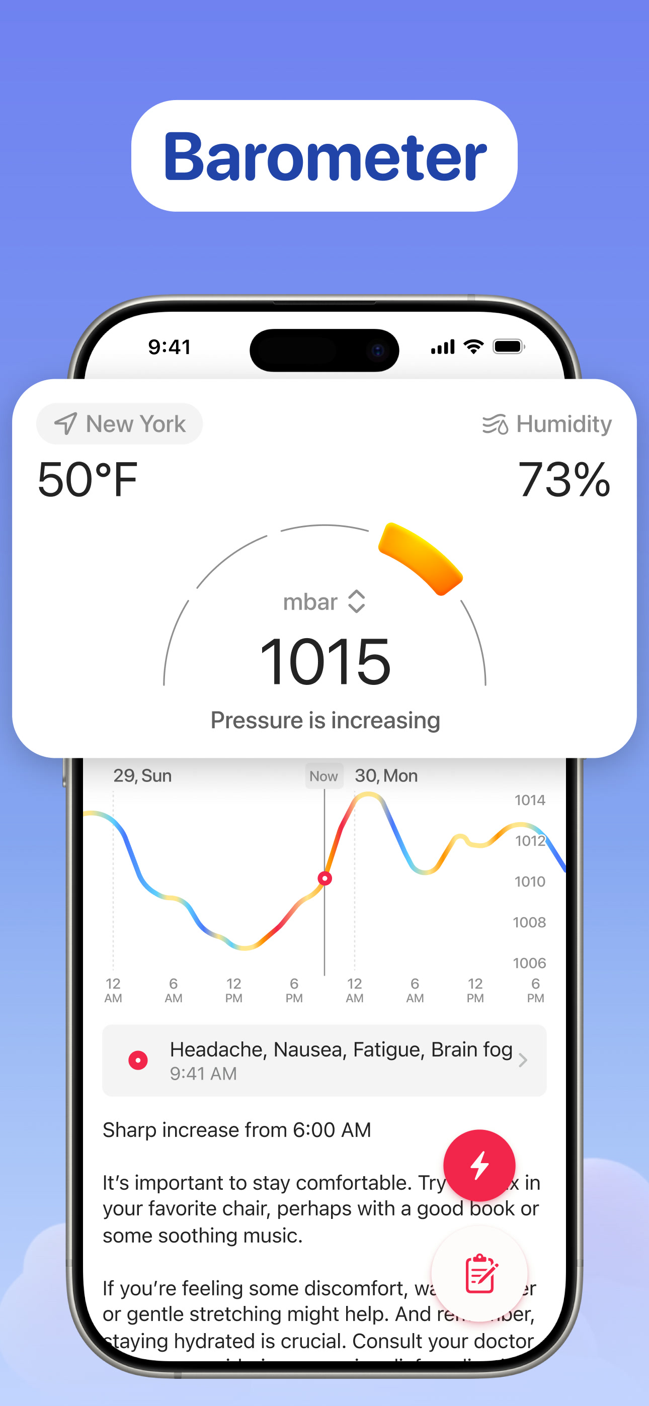 Migraine Tracker: Pressure Pal screenshot 7