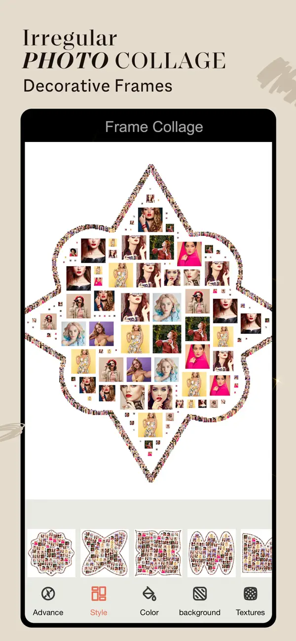 Screenshot #2 pour Shape Collage Maker
