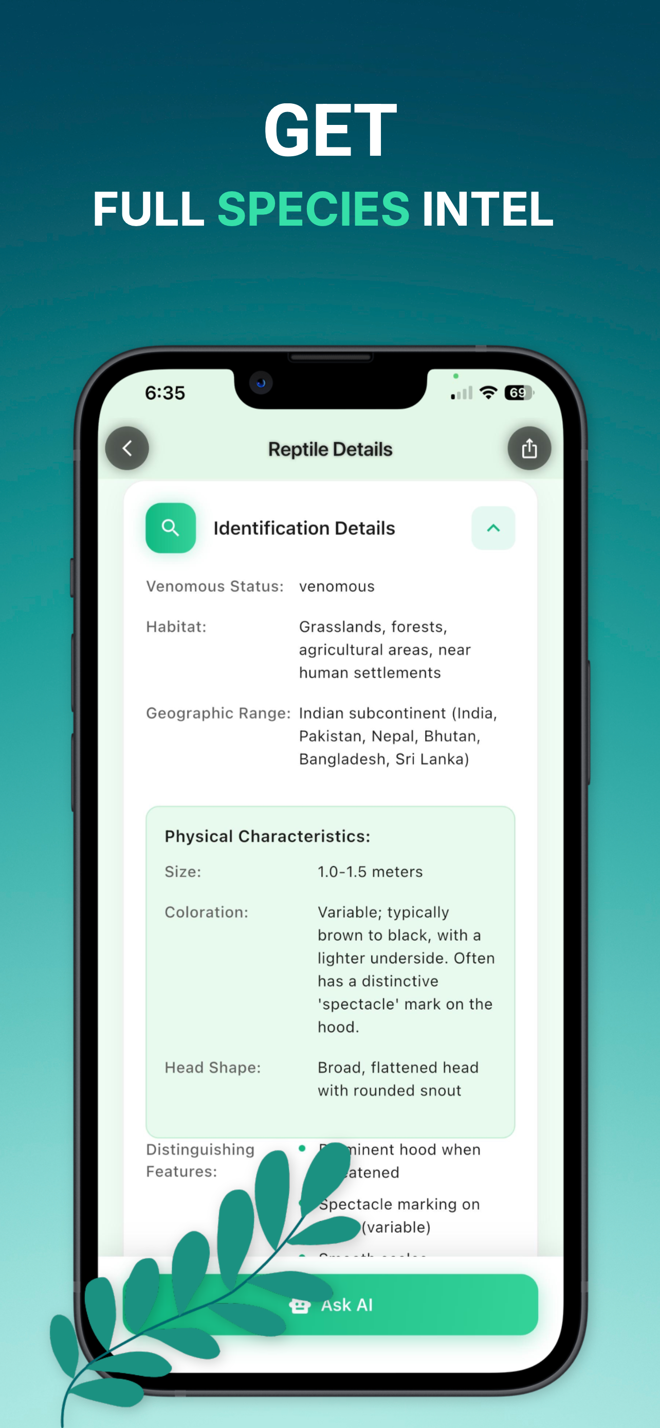 Snake AI: Reptile Identifier screenshot 3