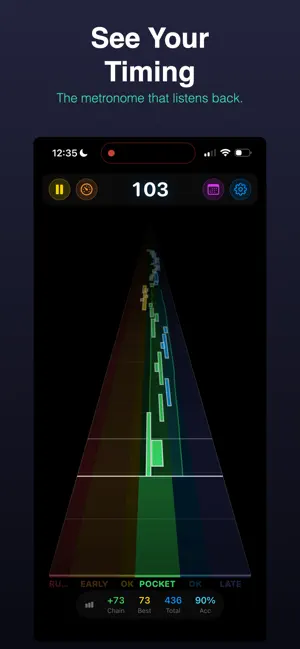 Metronome Hero screenshot 1