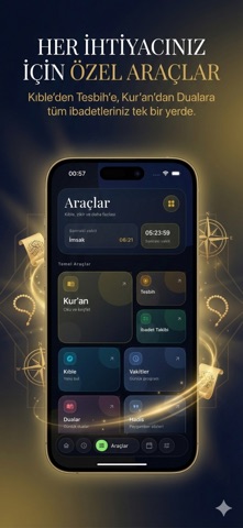 Secde: Quran and Adhan Time iPhone screenshot