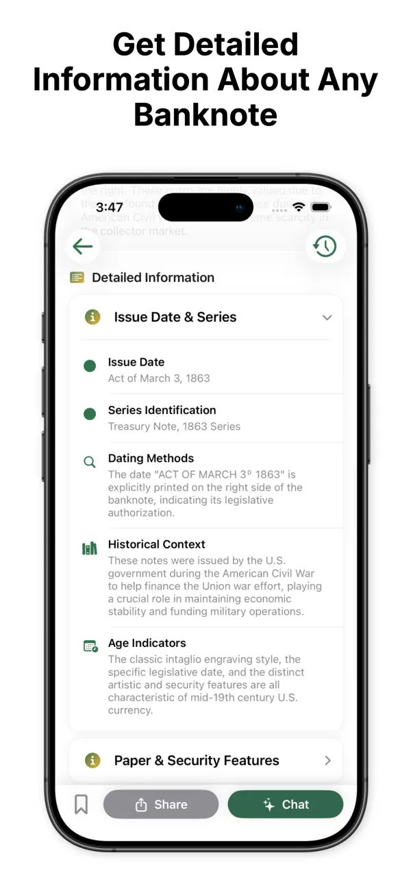 #3. Banknote Identifier: NoteSnap (iOS) Ved: Valerian Kokhreidze