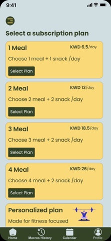Balance Kitchen Meals screenshot
