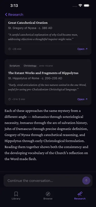 Theoria: Church Fathers screenshot 8 of 8