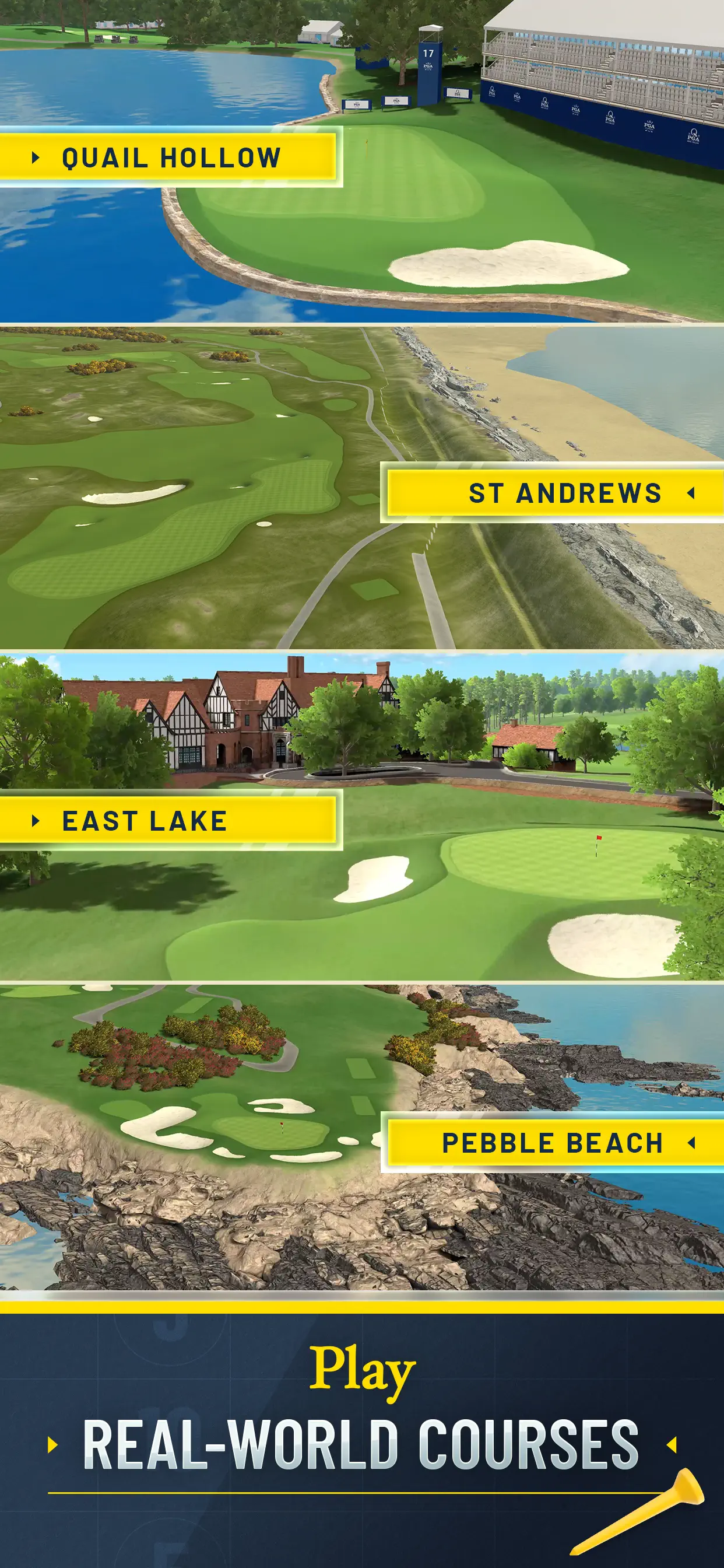 Golf Clash - Golfing Simulator screenshot 1