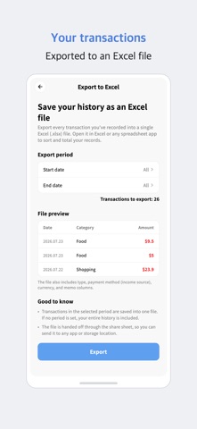 Spend Gently - Mindful Budget Screenshot 7 of 8