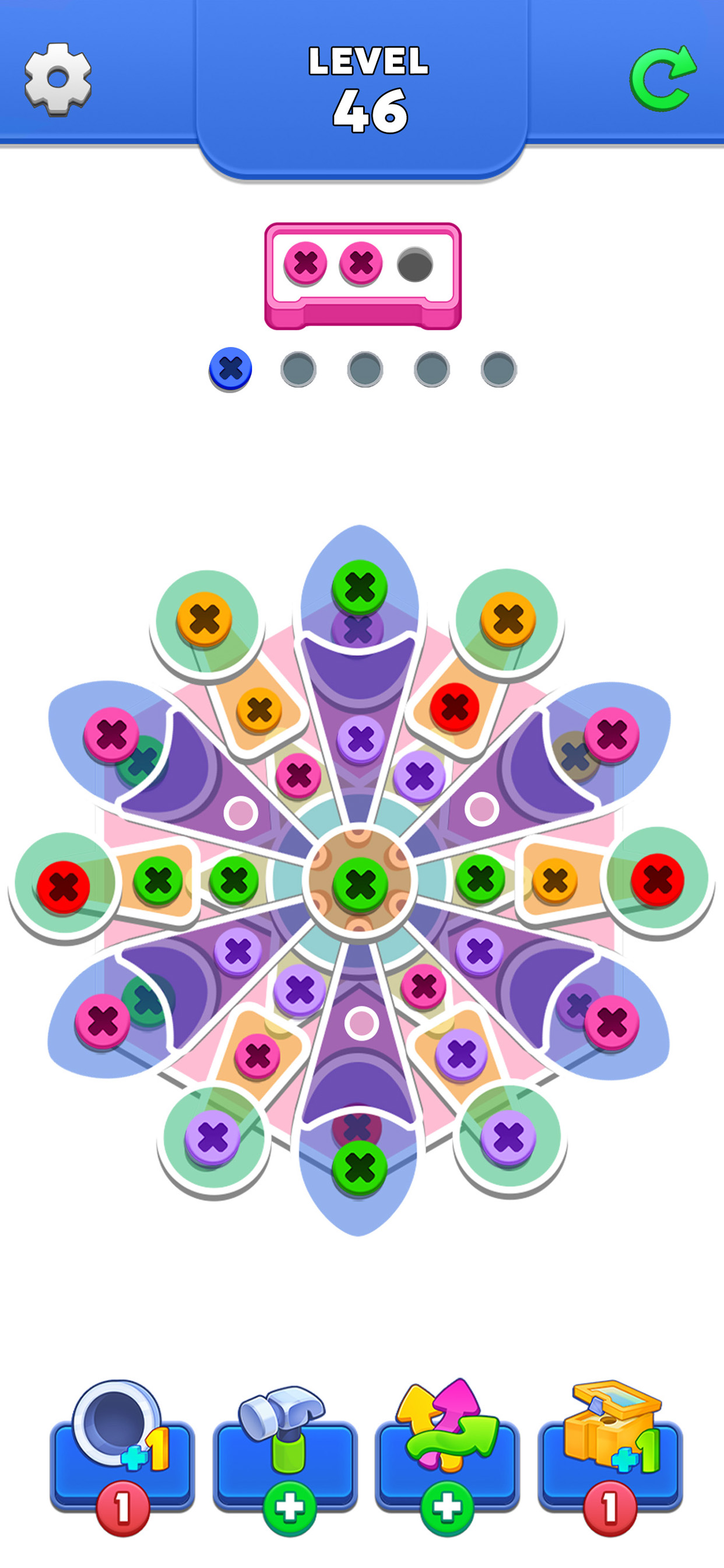 Unscrew Puzzle: Pin Jam