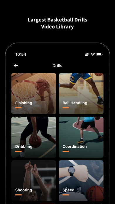 SpotBasket Basketball Training Screenshot