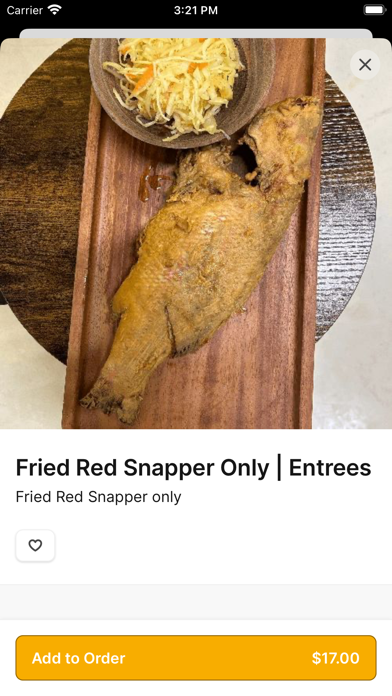 Blueline Fry Plantain To Go iPhone screenshot 3 - Food & Drink app