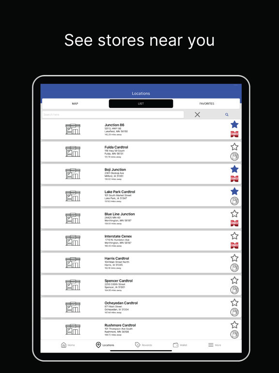 App screenshot