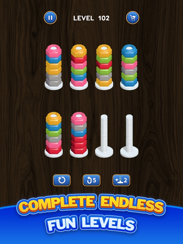 Nut Sort: Color Puzzle Games screenshot 10