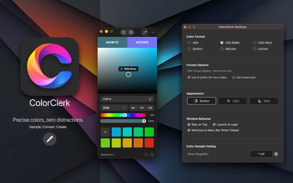 ColorClerk (macOS) Von: Dat Pham