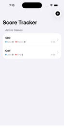Muuze's  Score Tracker screenshot