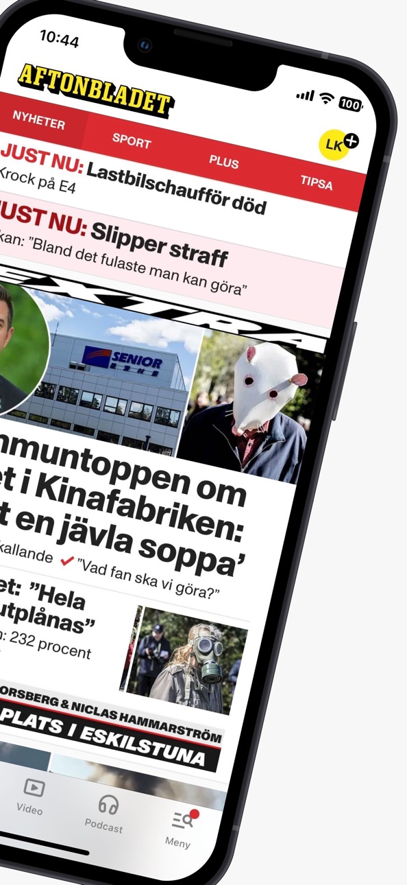iPhone screenshot