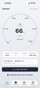 Altimeter: Altitude Tracker screenshot