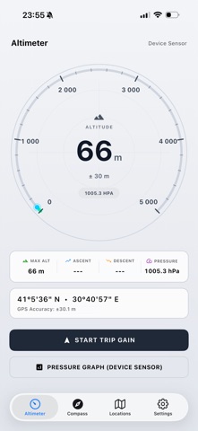 Altimeter: Altitude Tracker Screenshot 2 of 7