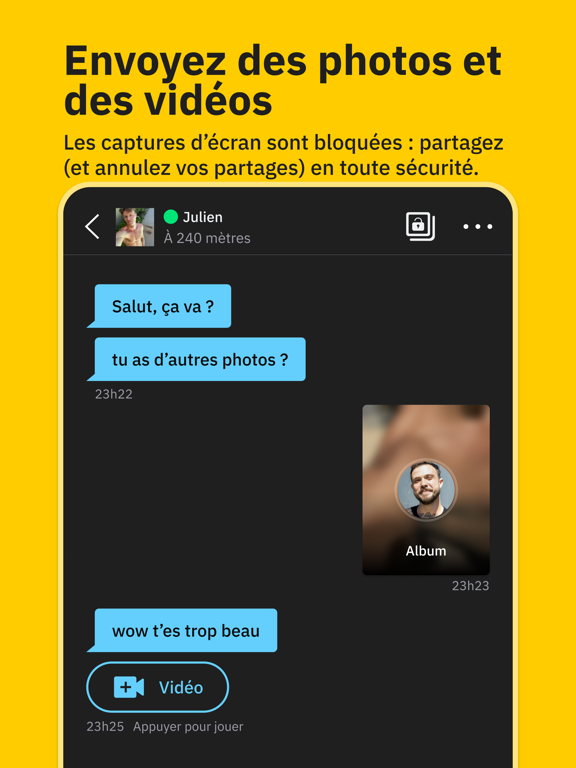 Screenshot #6 pour Grindr - Chat gay