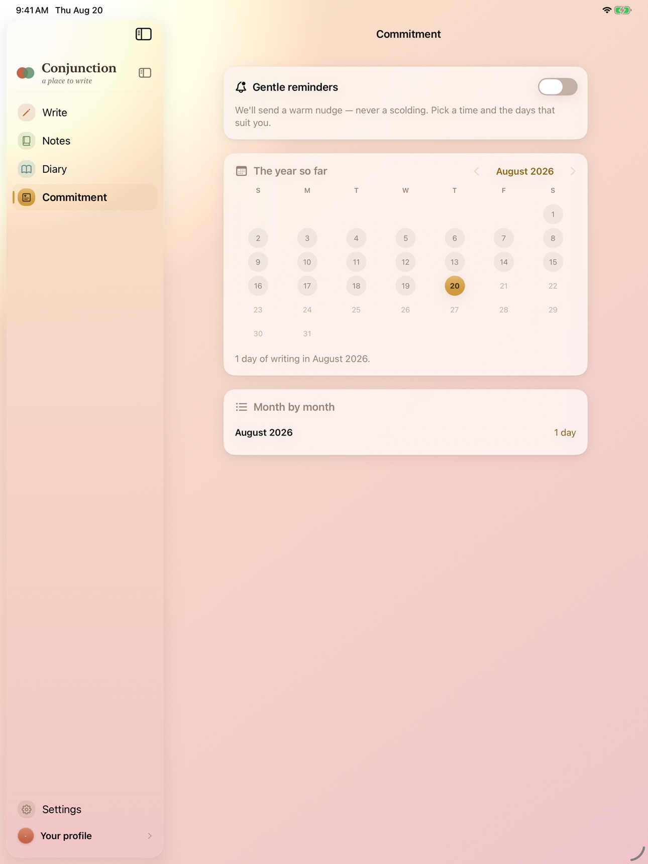 Screenshot 8 of Conjunction Writing