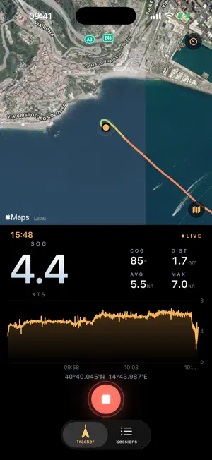 Upwind - Sailing Tracker screenshot 3