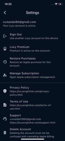 Lucy English AI Screenshot 5 of 5
