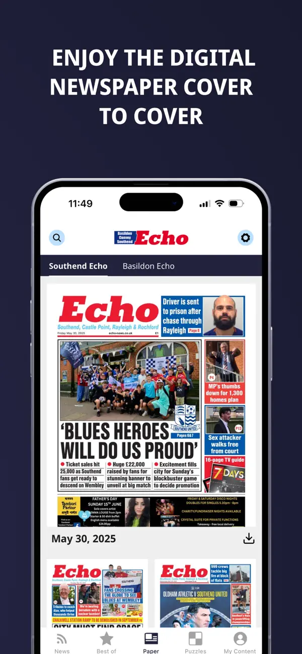 Screenshot #3 pour Echo News