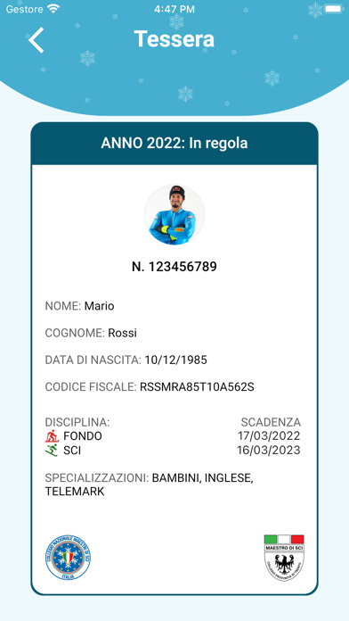 Collegio Maestri Sci Trentino Screenshot