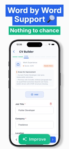 Resume Builder HYRE - CV Maker screenshot