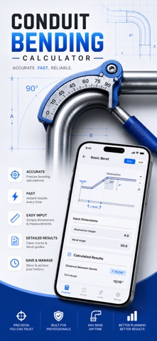 Conduit Bending with Offset iPhone screenshot