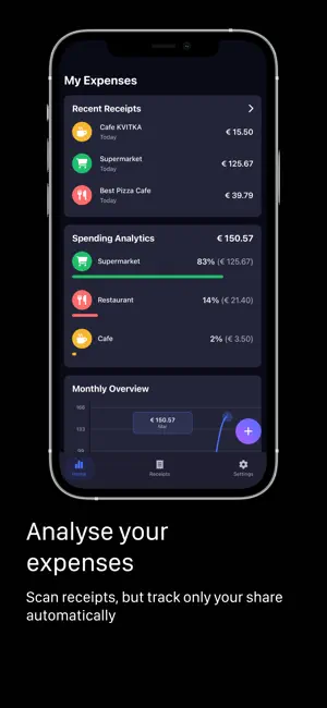 NoPapel - Receipts splitting screenshot 4