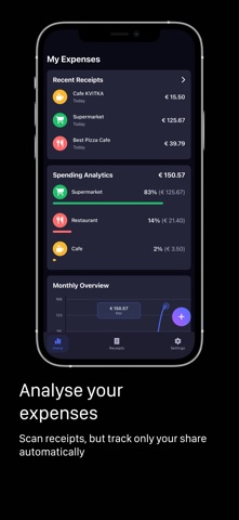 NoPapel - Receipts splitting screenshot