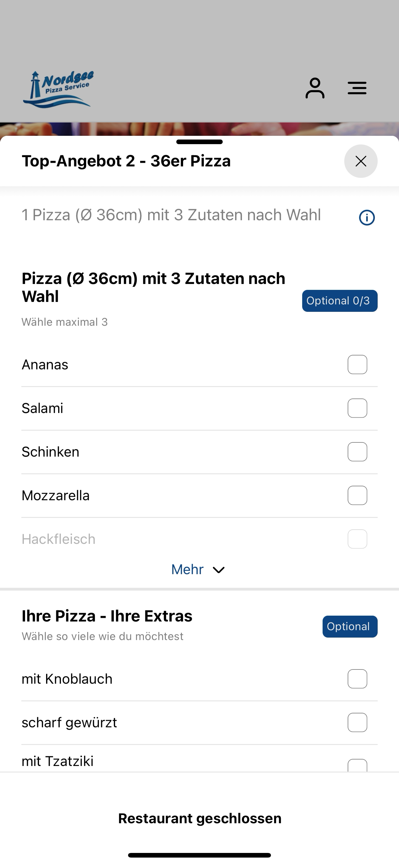 Nordsee Pizza Service screenshot 4
