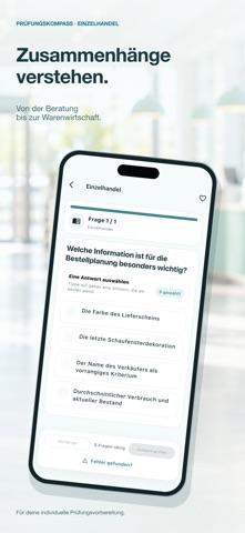 Prüfungskompass Einzelhandel Screenshot 2 of 4