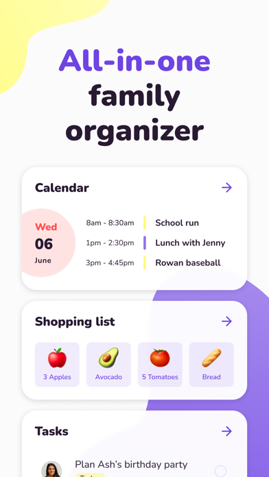 Rejoy Family Organizer Screenshot