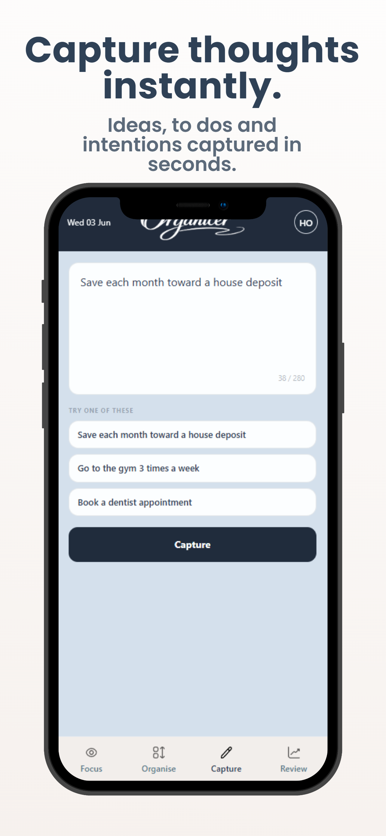 Organicer screenshot 3