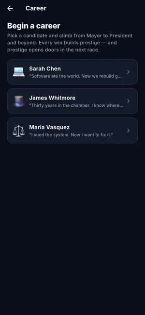 ElectionCraft: CampaignManager screenshot 2