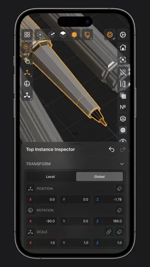 Capture d'écran de Valence 3D sur iPhone 9