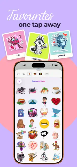 WA! Stickers and Emoji screenshot 4