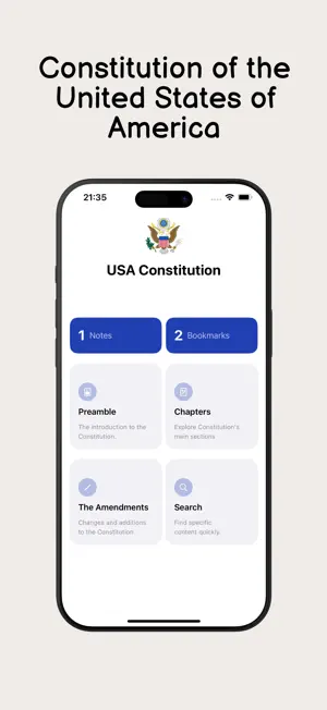 Constitution of United States. screenshot 1