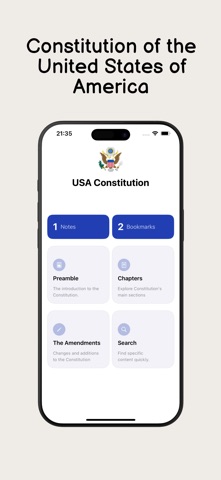 Constitution of United States. screenshot