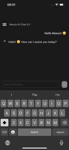 Nexus Ai Chat screenshot