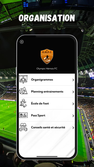 Olympic Hemois FC Screenshot